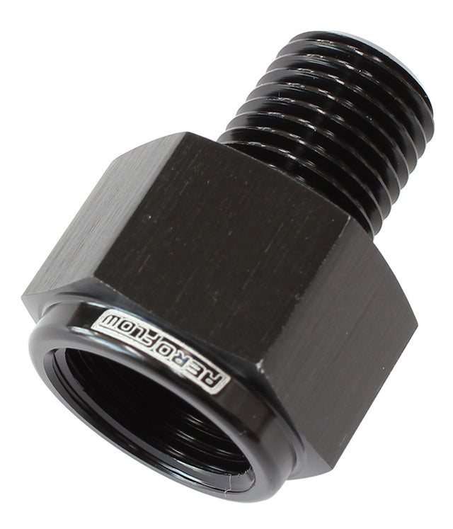 NPT Pipe Expander, Black 1/4" NPT Male, 3/8" NPT Female AF912-04-06BLK - Aeroflow