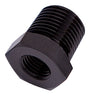 NPT Pipe Reducer, Black 1/2" NPT Male, 3/8" NPT Female AF912-08-06BLK - Aeroflow