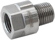 M10 x 1.0 Pipe Reducer To Male 1/8" NPT Stainless Steel Bosch AF912-M10-01SS - Aeroflow