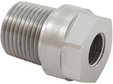 M10 x 1.0 Pipe Reducer To Male 3/8" NPT Stainless Steel Bosch AF912-M10-06SS - Aeroflow