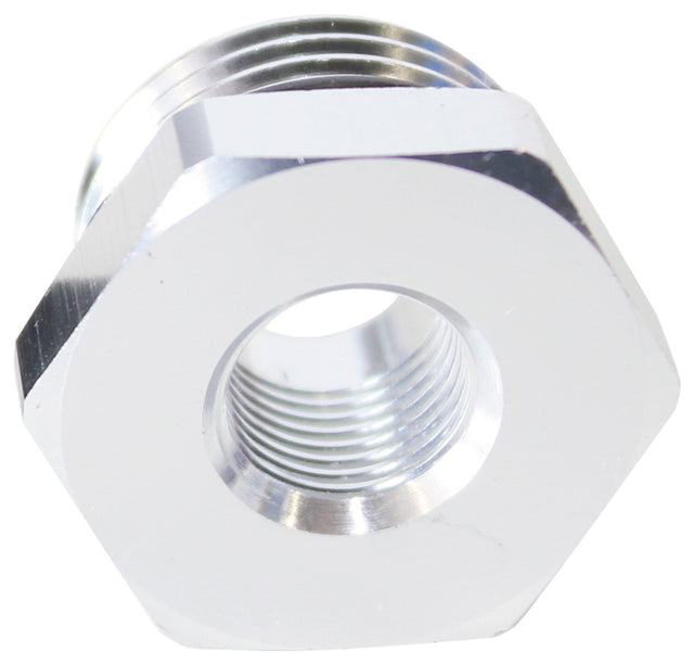 -10ORB Port Reducer To 1/8 NPT Silver Male To Female AF912-P10-02S - Aeroflow