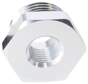 -12ORB Port Reducer To 1/8 NPT Silver Male To Female AF912-P12-02S - Aeroflow