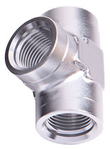 Female Pipe Tee 3/4" NPT Silver Female 3/4" NPT AF917-12S - Aeroflow