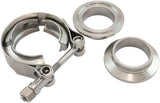 1.25" V-Band Clamp 2X Alloy Rings & 1 x Stainless Clamp AF92-1250D - Aeroflow