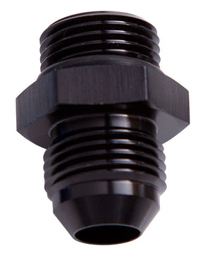 -20 AN To -20 ORB Straight Black Male To Male AF920-20BLK - Aeroflow