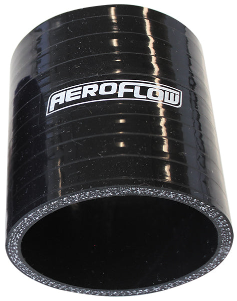 Silicone Hose Straight Black I.D .75" 19mm, Wall 4.5mm, 76mm Long AF9201-075 - Aeroflow