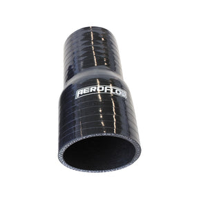 Silicone Hose Reducer Straight Blaci.D 3.75-3.00" 95-76mm, Wall 5.3mm, 127mm Long 9001-375-300 AF9201-375-300 - Aeroflow