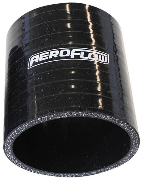 Silicone Hose Straight Black I.D 4.00" 102mm, Wall 5.3mm, 76mm Long AF9201-400 - Aeroflow