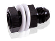 Fuel Cell Fitting -16AN Black Fuel Cell Bulkhead Fitt AF921-16BLK - Aeroflow