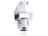 Fuel Cell Fitting -16AN Silver Fuel Cell Bulkhead Fitt AF921-16S - Aeroflow