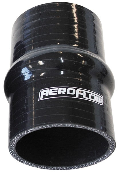 Silicone Hump Hose Straight Black I.D 3.25" 82mm, Wall 5.3mm, 100mm Long AF9211-325 - Aeroflow