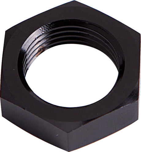Bulkhead Nut -3AN Black Single Nut AF924-03BLK - Aeroflow