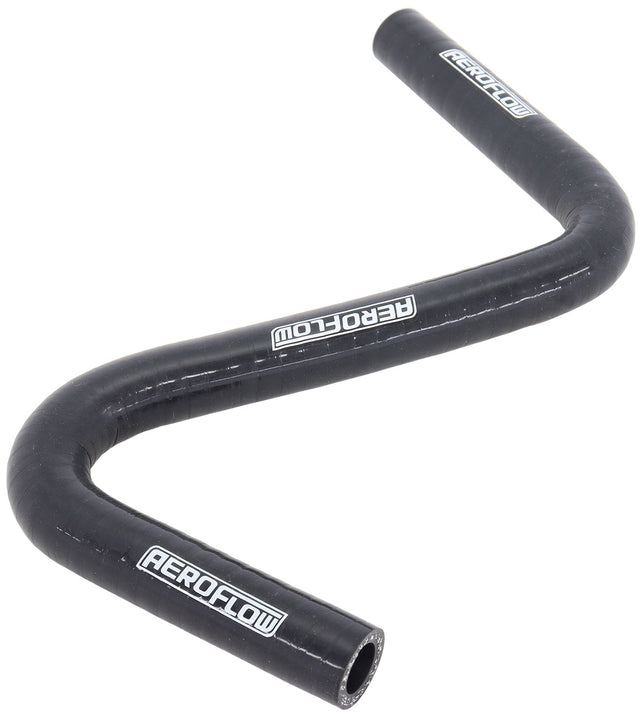 Z Silicone Heater Hose Black ID 1/2 13mm Wall 5mm 135/90 Deg AF9240-050 - Aeroflow