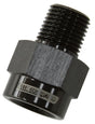 1/8" Bspt Male To 1/8" NPT Female Black AF925-04-04BLK - Aeroflow