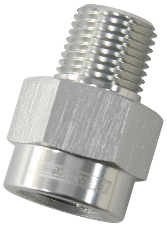 1/8" Bspt Male To 1/8" NPT Female Silver AF925-04-04S - Aeroflow