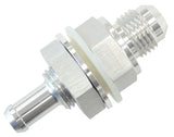 -6AN Bulkhead Fitting With 3/8 Barb For Push On Hose AF927-06-06S - Aeroflow
