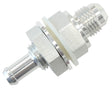 -8AN Bulkhead Fitting With 1/2 Barb For Push On Hose AF927-08-08S - Aeroflow