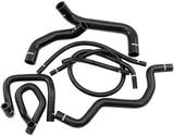 Ford Falcon BA BF FG Heater Hose Kit Black Barra Radiator Silcione AF9270-0020 - Aeroflow