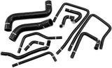 Subaru EJ20 Heater Hose Kit Blac Radiator Wrx 2000-2007 Silcione AF9270-0040 - Aeroflow