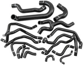 Subaru EJ25 Heater Hose Kit Blac Radiator Wrx 2008-2018 Silcione AF9270-0042 - Aeroflow