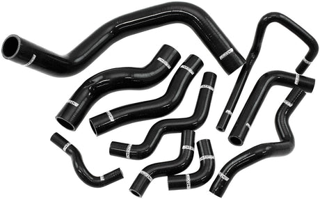 Nissan SR20 Heater Hose Kit Blac Radiator S13 S14 S15 180 Silcione AF9270-0045 - Aeroflow