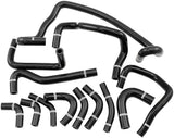 Nissan RB26 Heater Hose Kit Black Radiator R32 R33 R34 Gtrsilcione AF9270-0048 - Aeroflow