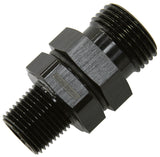-10 ORB To 3/8" NPT Coupler Black -10 ORB To 3/8" AF928-10-06BLK - Aeroflow