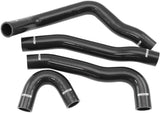 Mitsubishi Evo 10 Radiator Hose Kit Black Lancer 4B11 AF9280-0055 - Aeroflow