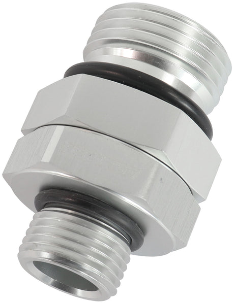 -12 ORB Swivel To -8 ORB Silver Full Swivel AF929-12-08S - Aeroflow