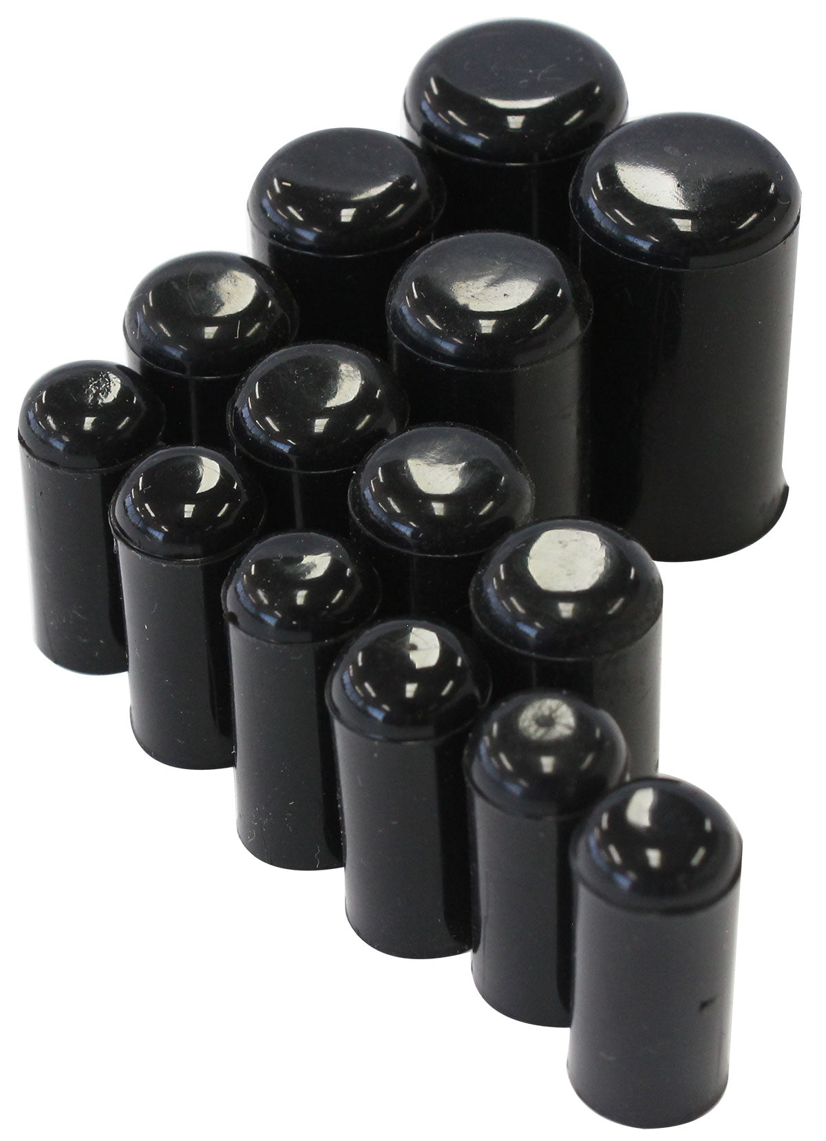 Vaccum Blank Off Plug Metric Black 16 Silicone Cap Block AF9290-016-01 - Aeroflow