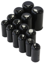 Vaccum Blank Off Plug Metric Black 16 Silicone Cap Block AF9290-016-01 - Aeroflow