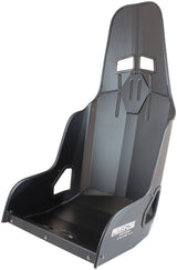 Pro Street Aluminium Race Seat 18" Hip Width Black Finish AF93-0180BLK - Aeroflow