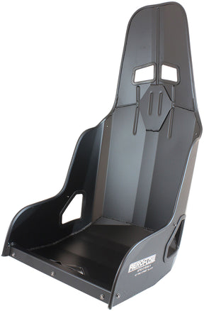 Pro Street Aluminium Race Seat 18" Hip Width Black Finish AF93-0180BLK - Aeroflow