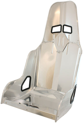 Pro Street Aluminium Race Seat 18.5" Hip Width Raw Finish AF93-0185 - Aeroflow