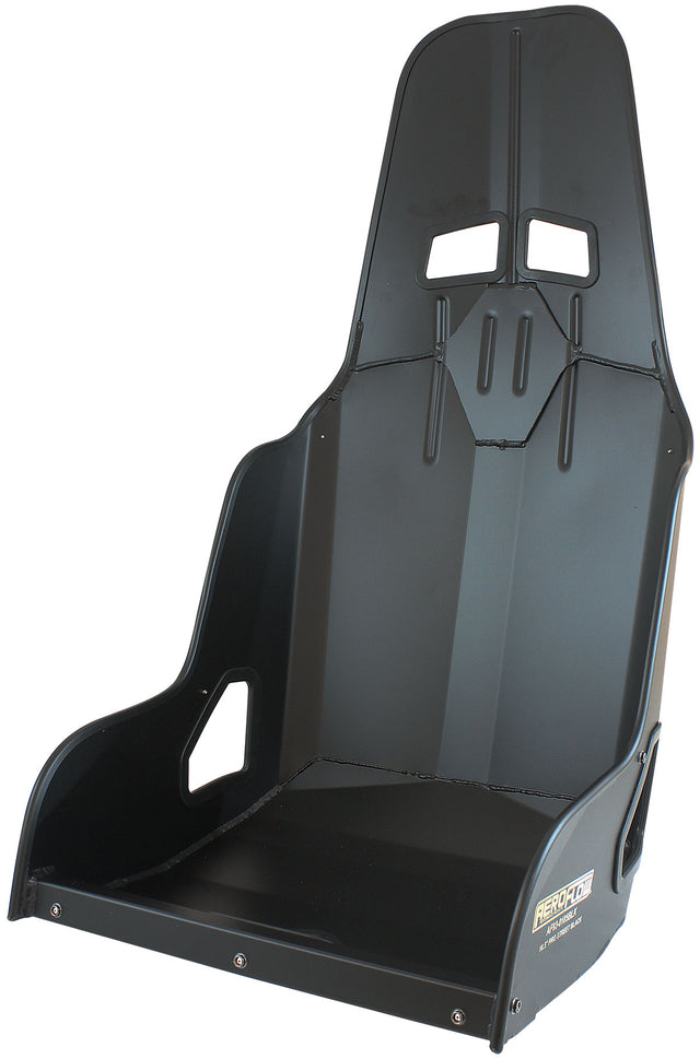 Pro Street Aluminium Race Seat 18.5" Hip Width Black Finish AF93-0185BLK - Aeroflow