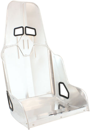 Pro Street Aluminium Race Seat 20" Hip Width Raw Finish AF93-0200 - Aeroflow