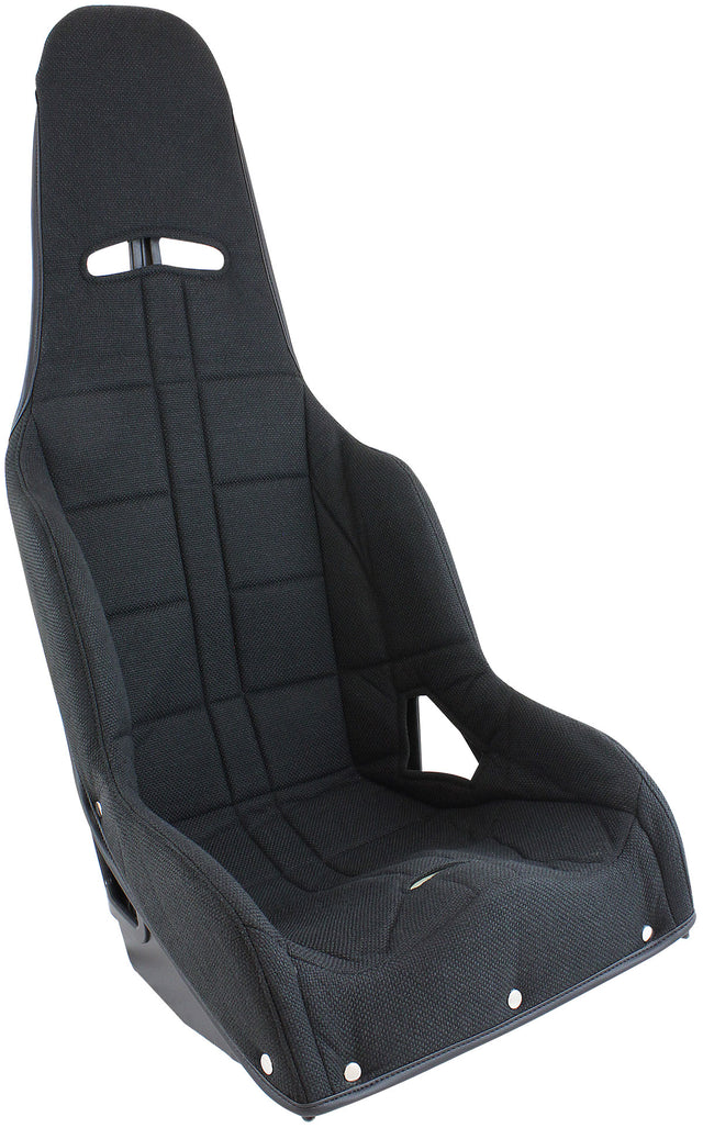 Pro Street 15" Race Seat Cover Black Tweed AF93-1150BLK - Aeroflow