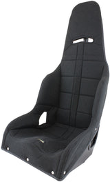 Pro Street 16" Race Seat Cover Black Tweed AF93-1160BLK - Aeroflow