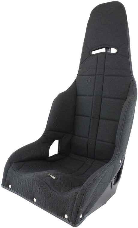 Pro Street 16" Race Seat Cover Black Tweed AF93-1160BLK - Aeroflow