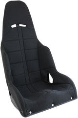 Pro Street 17" Race Seat Cover Black Tweed AF93-1170BLK - Aeroflow