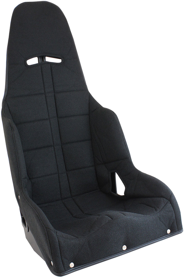 Pro Street 17" Race Seat Cover Black Tweed AF93-1170BLK - Aeroflow
