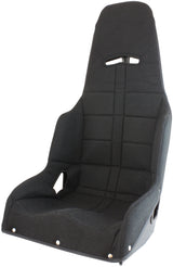 Pro Street 18" Race Seat Cover Black Tweed AF93-1180BLK - Aeroflow