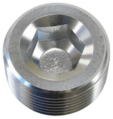 NPT Plug 1/8 Silver 1/8" NPT AF932-02S - Aeroflow