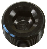 NPT Plug 1/4" Black 1/4" NPT 25pk AF932-04BLK-25 - Aeroflow