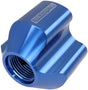 Inline 4 Port Distribution Block -10 ORB To 3 x -8 Blue AF935-10-08 - Aeroflow