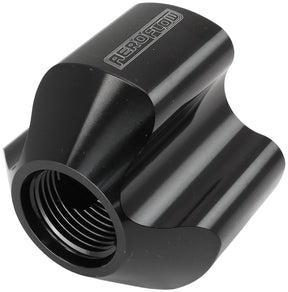 Inline 4 Port Distribution Block -10 ORB To 3 x -8 Black AF935-10-08BLK - Aeroflow