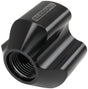 Inline 4 Port Distribution Block -10 ORB To 3 x -8 Black AF935-10-08BLK - Aeroflow
