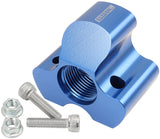 Inline 4 Port Distribution Block -12 ORB To 3 x -10 Blue AF935-12-10 - Aeroflow