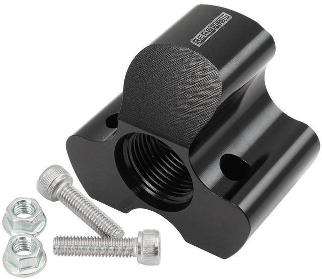 Inline 4 Port Distribution Block -12 ORB To 3 x -10 Black AF935-12-10BLK - Aeroflow
