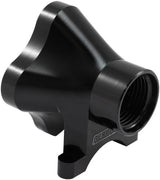 Inline 5 Port Distribution Block -12 ORB To 4 x -8 Black AF936-12-08BLK - Aeroflow
